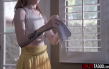 It is time for break point and for rough sex with new hot redhead student
